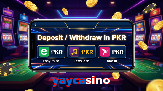 Game list for Yaycasino pk section